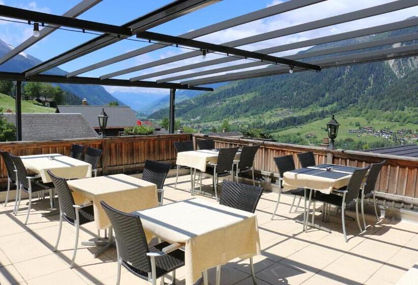 فندق صغير Restaurant Alpenblick