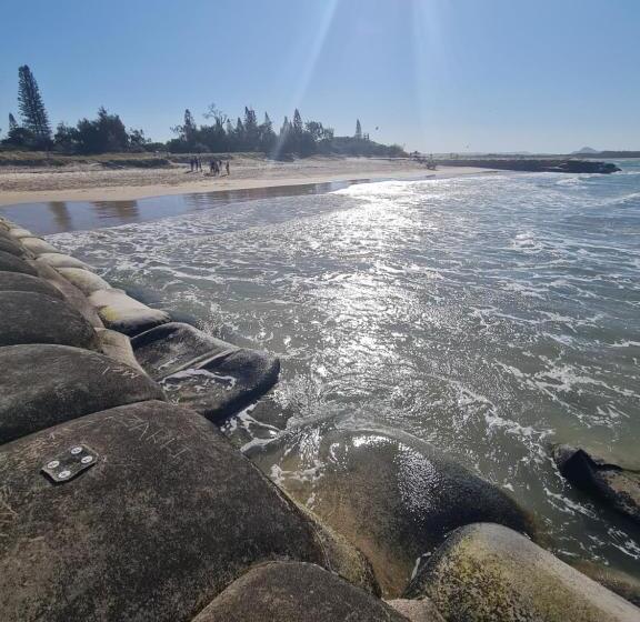 Surfcomber On The Beach