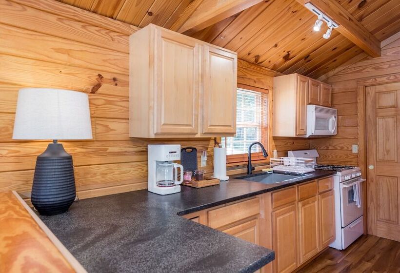 膳宿费 Asheville River Cabins