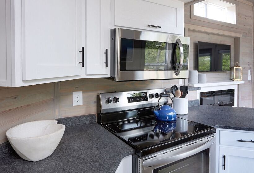 膳宿费 Asheville River Cabins