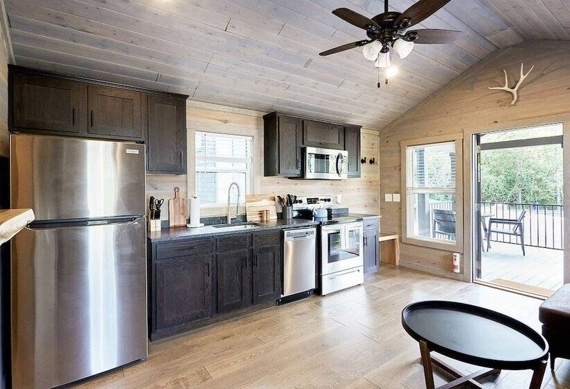 膳宿费 Asheville River Cabins