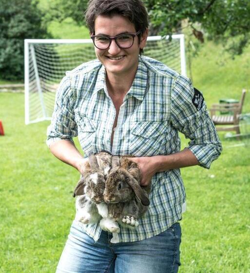 בית מלון כפרי Biobauernhof Aubauer