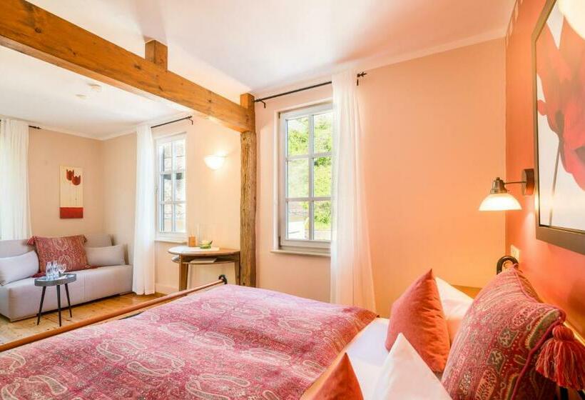 ペンション Gästehaus Knab's Mühlenschenke