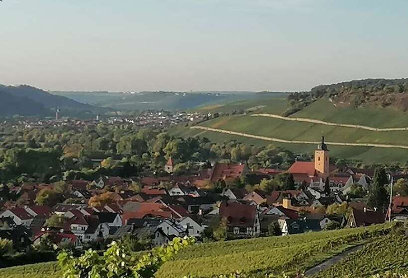 펜션 Kirschberghof Gästehaus Und Weinverkauf