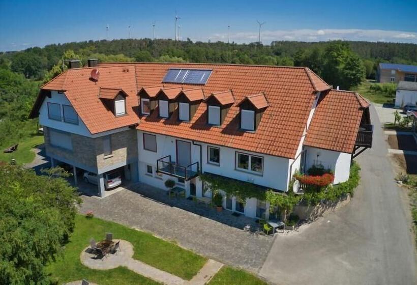 펜션 Kirschberghof Gästehaus Und Weinverkauf