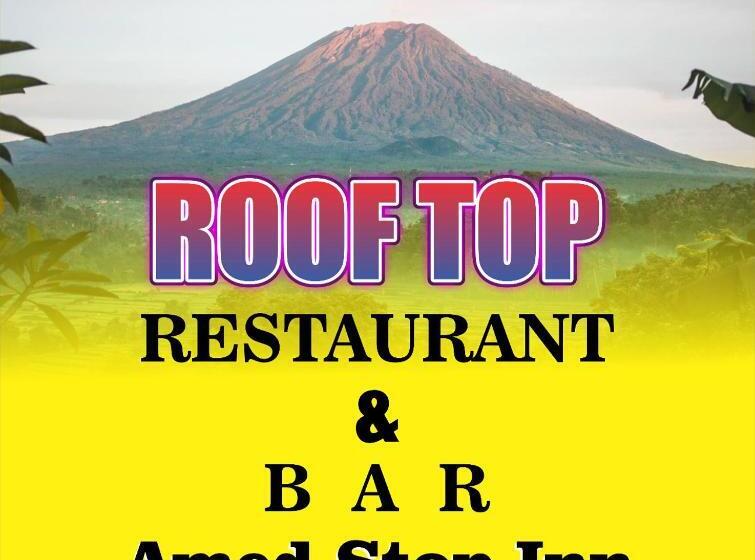 פנסיון Amed Stop Inn Homestay, Rooftop Restaurant And Bar