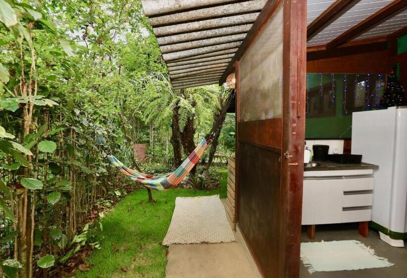 펜션 Recanto Dos Pássaros Hospedaria Zen E Banho De Floresta Arua