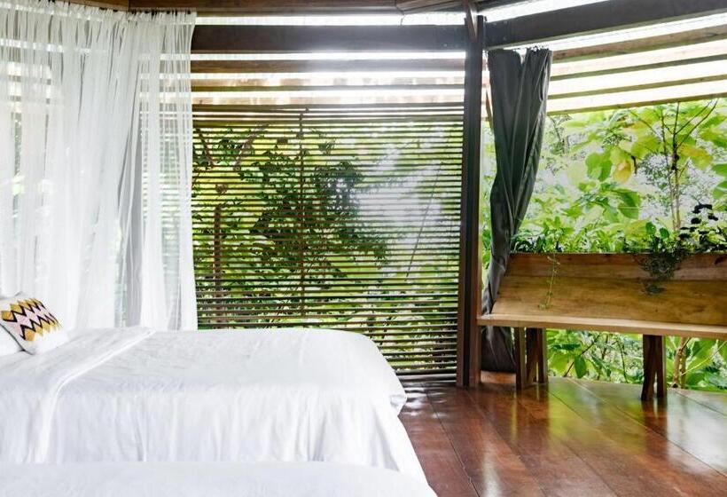فندق صغير La Loma Jungle Lodge And Chocolate Farm