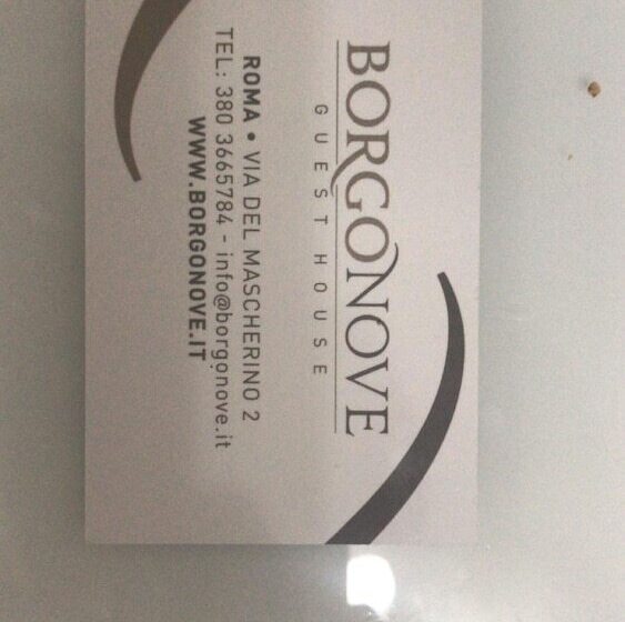 ベッドアンドブレックファースト Borgonove