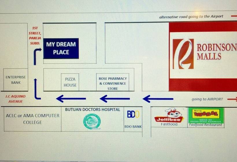 My Dream Place Hotel   Near Robinsons Mall