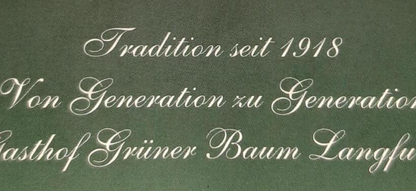 호스텔 Gasthof Grüner Baum