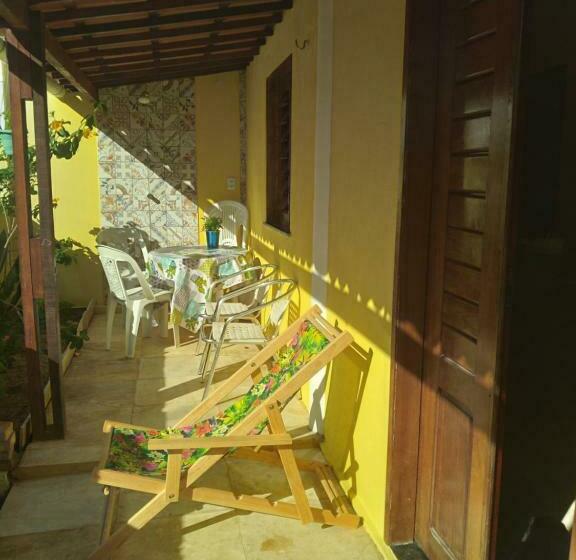 بنسيون Casinha Na Praia Do Guajiru