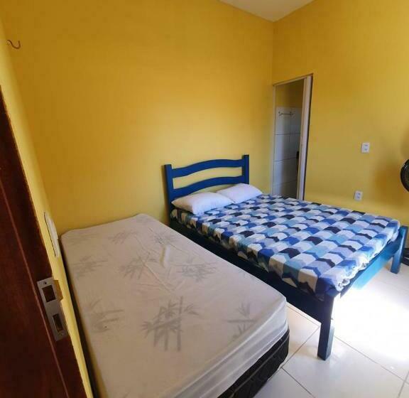 بنسيون Casinha Na Praia Do Guajiru