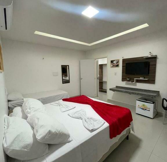 펜션 Pousada E Restaurante Altas Horas Beach