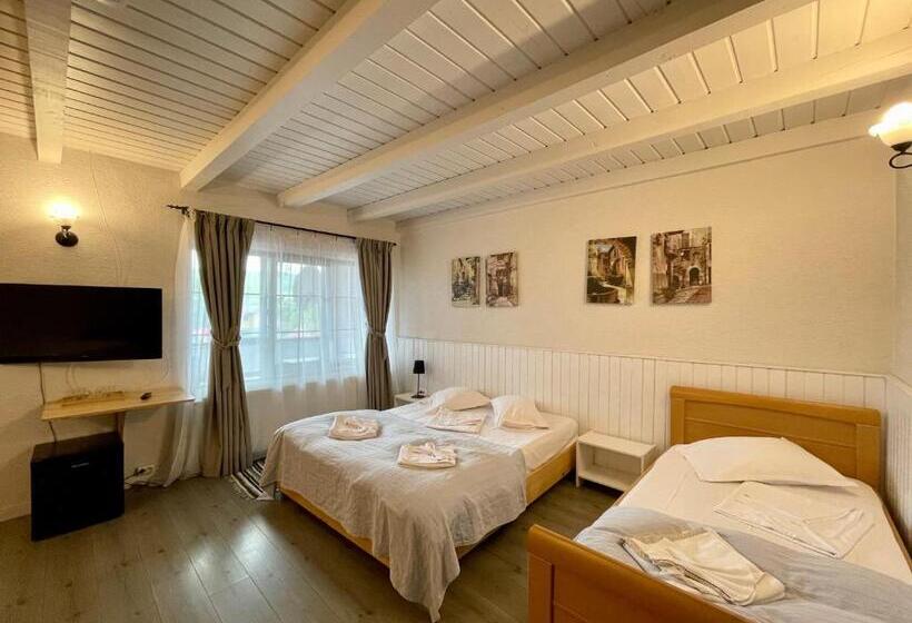 فندق صغير Hanul Moara Veche Pensiune Restaurant