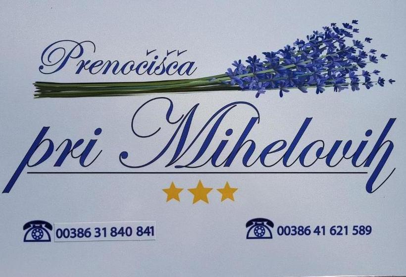 تختخواب و صبحانه Guesthouse Pri Mihelovih