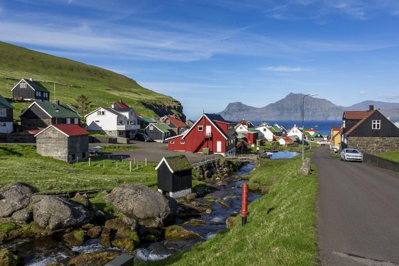 膳宿费 Gjaargardur Guesthouse Gjogv