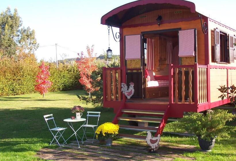 פנסיון La Roulotte De La Vallée Du Lot