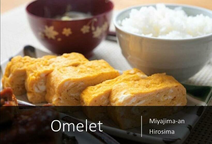 Ryokan With Natural Hot Springs And Okonomiyaki Miyajimaan Hiroshima