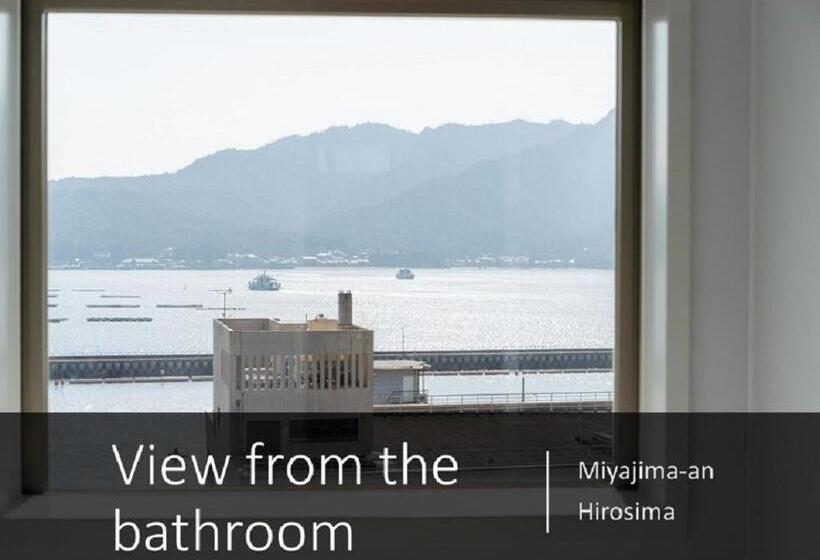 Ryokan With Natural Hot Springs And Okonomiyaki Miyajimaan Hiroshima