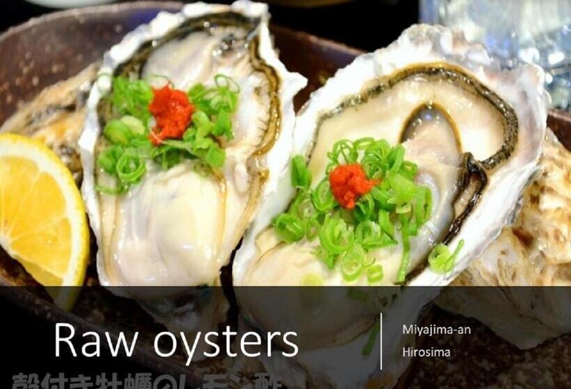 Ryokan With Natural Hot Springs And Okonomiyaki Miyajimaan Hiroshima