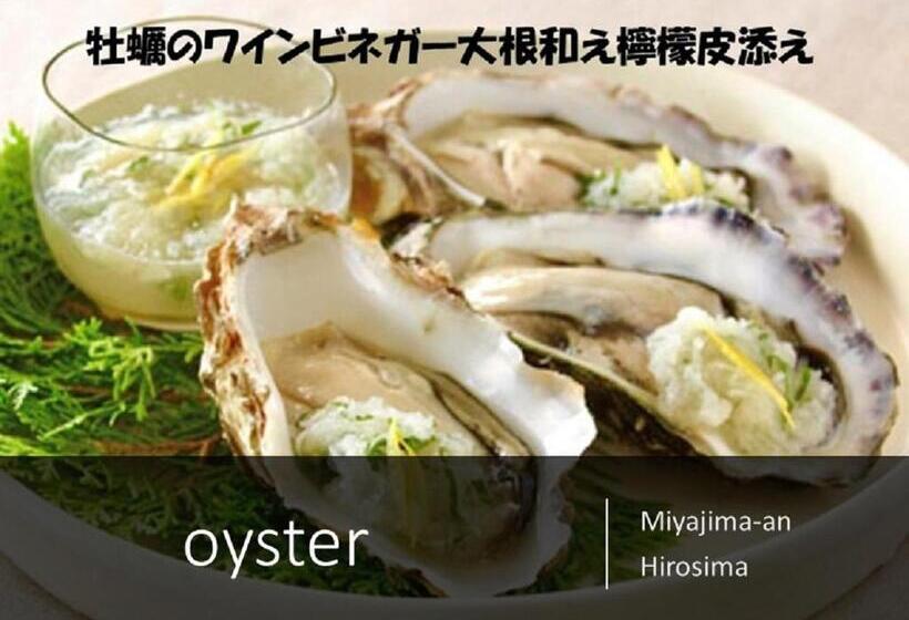 Ryokan With Natural Hot Springs And Okonomiyaki Miyajimaan Hiroshima