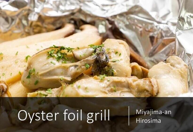 Ryokan With Natural Hot Springs And Okonomiyaki Miyajimaan Hiroshima