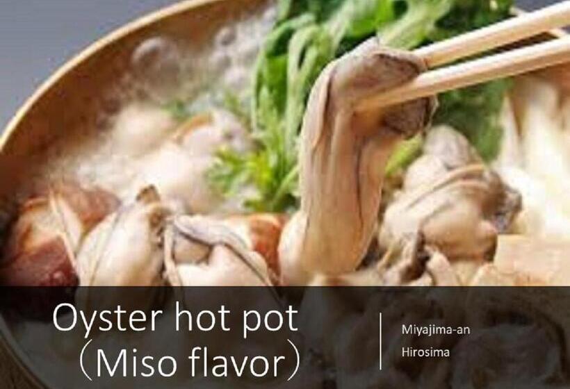 Ryokan With Natural Hot Springs And Okonomiyaki Miyajimaan Hiroshima