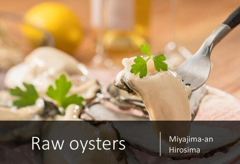 Ryokan With Natural Hot Springs And Okonomiyaki Miyajimaan Hiroshima