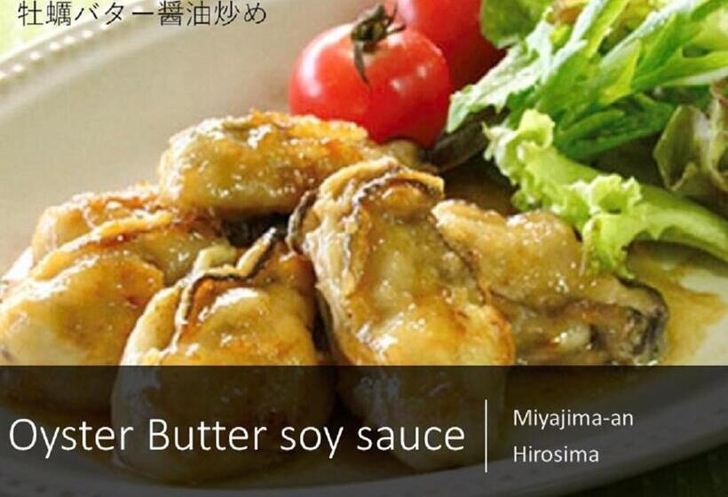 Ryokan With Natural Hot Springs And Okonomiyaki Miyajimaan Hiroshima