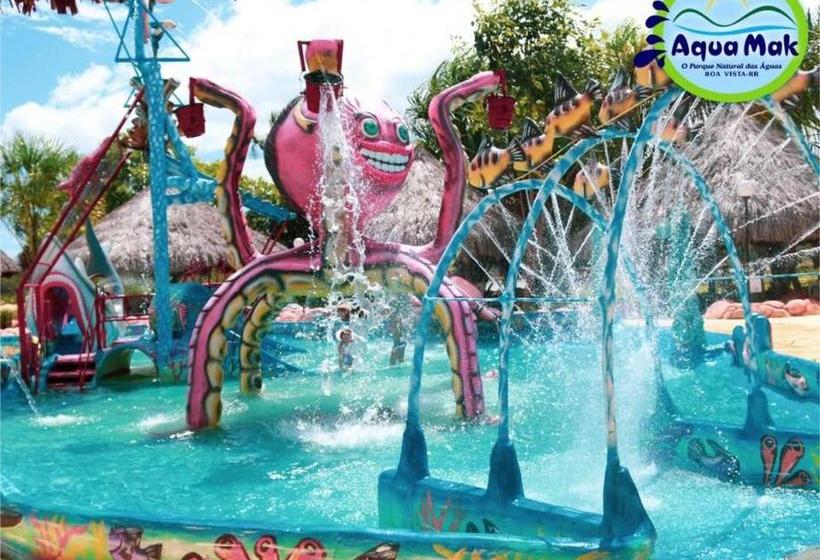 بنسيون Pousada Country K No Parque Aquamak