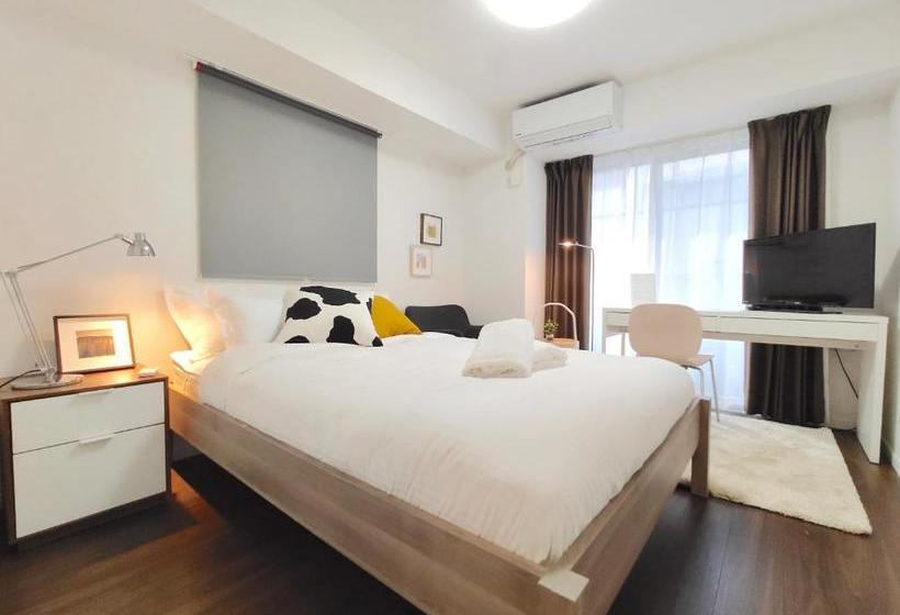 Lang Hotel Ginza # 1floor 1room# With Kitchen 從東銀座站步行3分鐘 帶廚房 हिगाशी गिन्ज़ा स्टेशन से 3 मिनट की पैदल