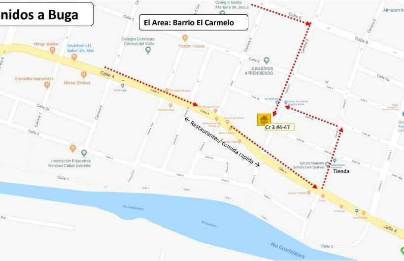 ペンション Buga Bello Apartamento 3 Habitaciones Y Parqueadero