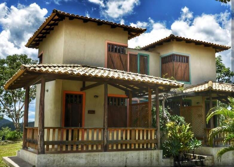 펜션 Pousada Cachoeira Poço Encantado