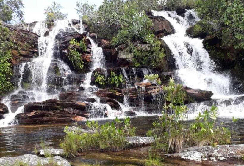 펜션 Pousada Cachoeira Poço Encantado