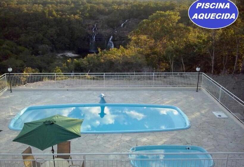 펜션 Pousada Cachoeira Poço Encantado