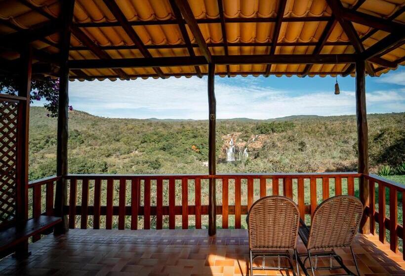 펜션 Pousada Cachoeira Poço Encantado