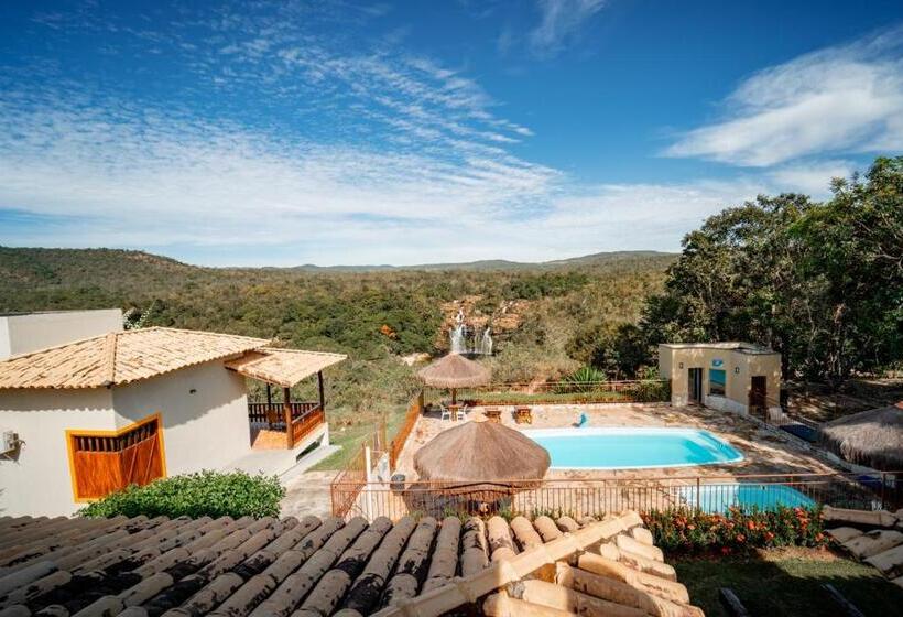 펜션 Pousada Cachoeira Poço Encantado