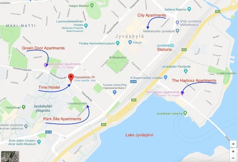 Time Hostel Jyväskylä, Boutique