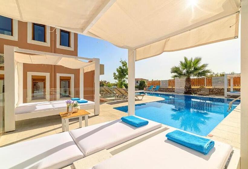 בית מלון כפרי Island Villa Heated Pool