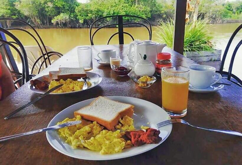 酒店 Amazon Oasis Floating Lodge