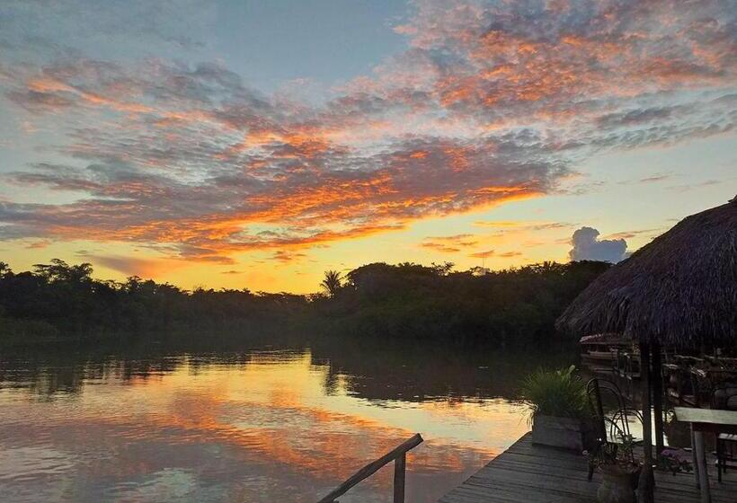 酒店 Amazon Oasis Floating Lodge