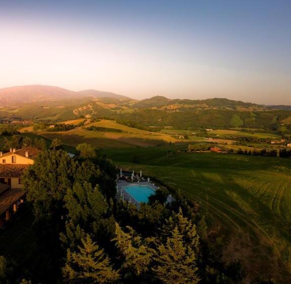 호텔 Agriturismo Le Capannacce Urbania