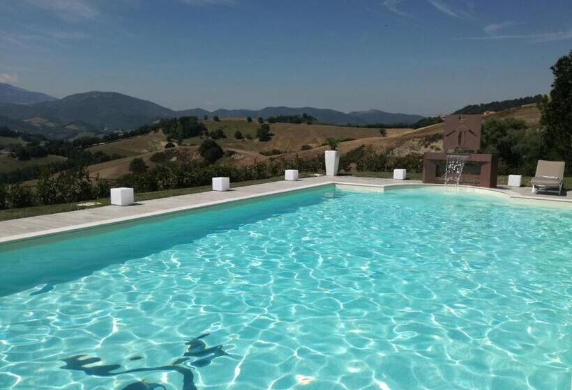 호텔 Agriturismo Le Capannacce Urbania