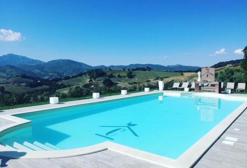 호텔 Agriturismo Le Capannacce Urbania