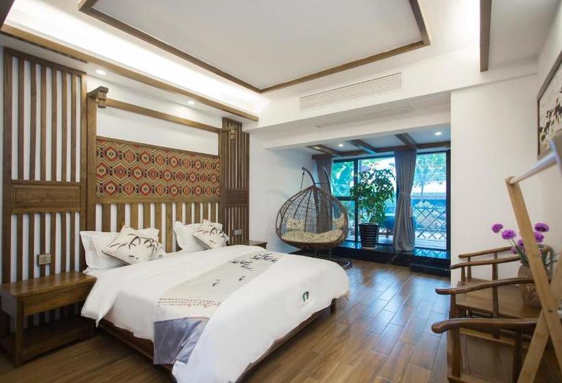 بنسيون Zhangjiajie Yueshe Boutique Guesthouse