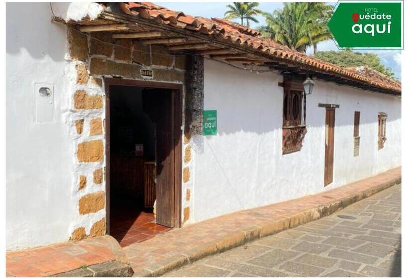 호텔 Quedate Aqui Barichara El Original