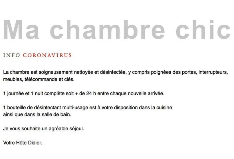 膳宿费 Ma Chambre Chic