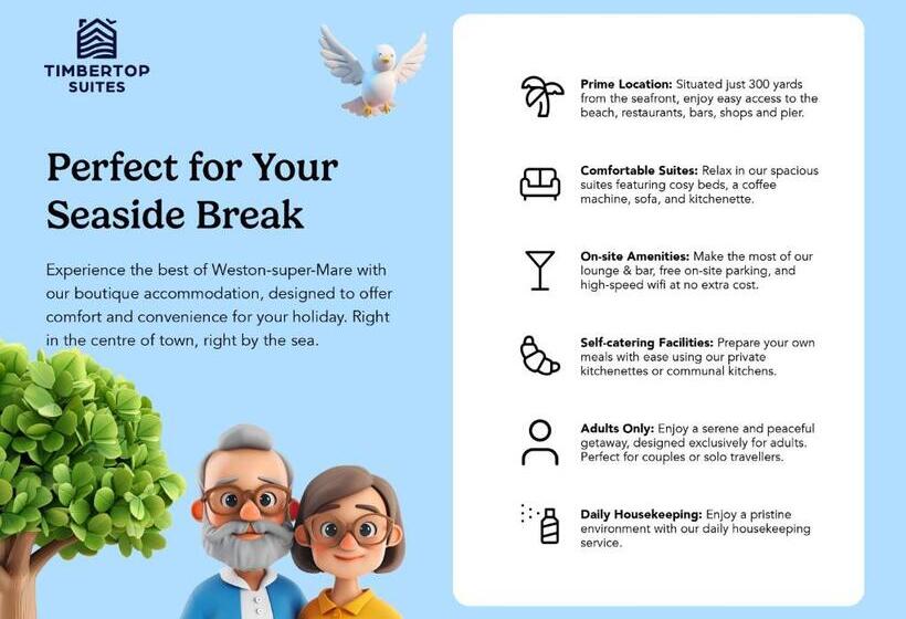 펜션 Timbertop Suites   Adults Only