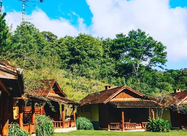 旅馆 Pousada Cabanas Da Serra Lumiar